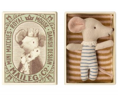 Maileg Sleepy-Wakey Mouse Boy
