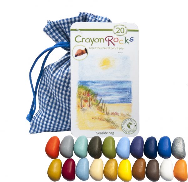 Crayon Rocks (20 st) - Seaside Bag