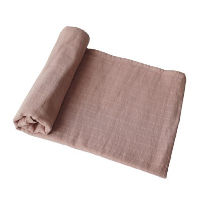 Mushie - Muslin Swaddle - Natural