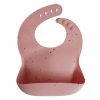 Mushie - Silicon bib - Peach Terrazzo