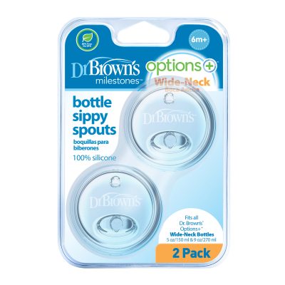 Dr Brown's sippy spout - brede fles