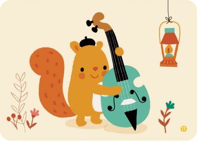 Bora kaart - Double Bass Squirrell