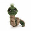 Jellycat Wiggly Worm Green