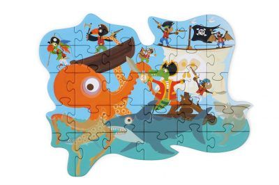 Scratch - Compact Puzzel Contour Piraat