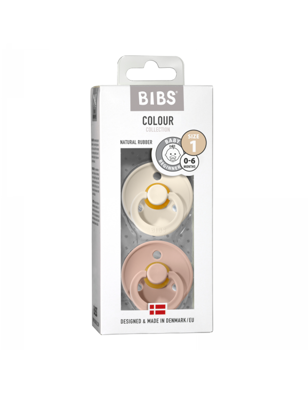 Bibs - Maat 1- Ivory/Blush 2-pack