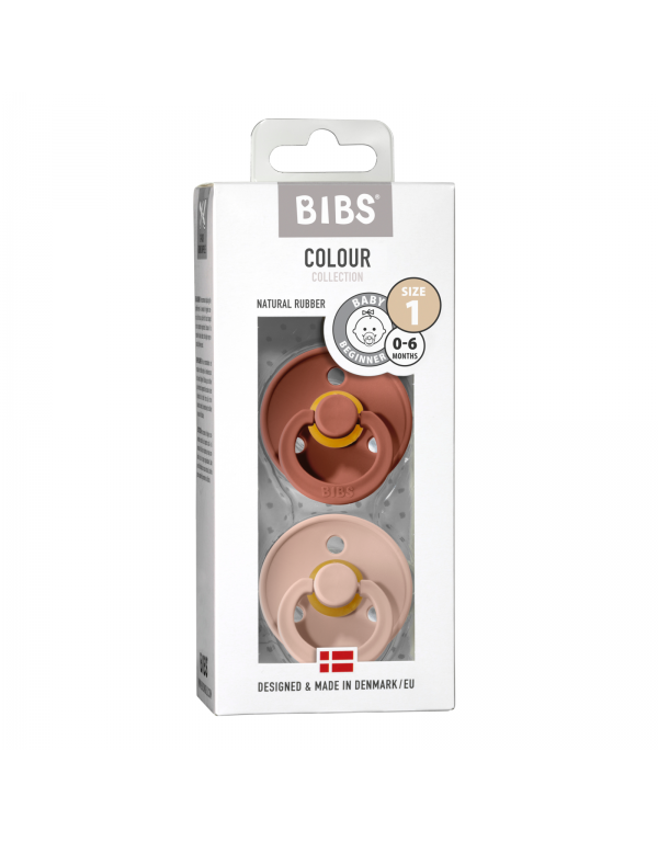 Bibs - Maat 1 - Woodchuck/Blush 2-pack