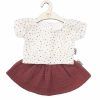 Hollie - Poppenkleertjes (rok) - Blush sweet dots