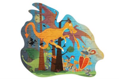 Contour Puzzel - Draak 61 stukjes
