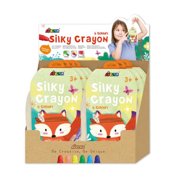 Silky Crayon 6 stuks