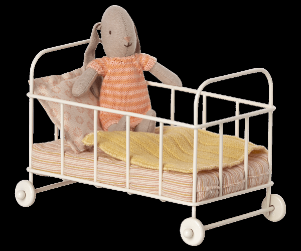Maileg - Cot Bed Micro - Rose