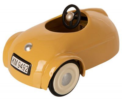 Mouse car with Garage - Yellow