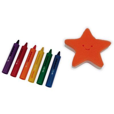 Janod - Badspeelgoed Kleuren in Bad