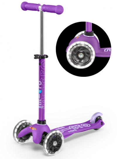 Micro Step Mini Micro step Deluxe Paars LED