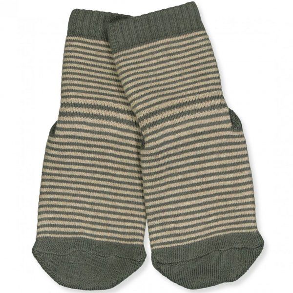 MP Denmark - Vilde socks with anti-slip - Agave Green 19-21