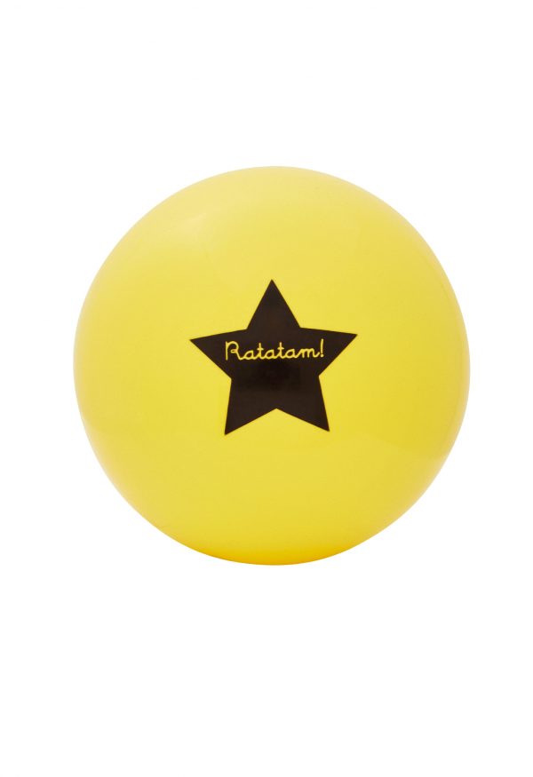 Ratatam - Plain Ball - Yellow 15cm