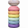 Stapelstein - Rainbow Pastel + Confetti - 6 + 1 stuks