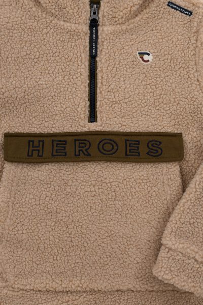 Common Heroes - Teddy anorak pullover