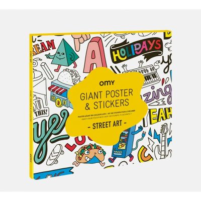 OMY - POSTER & STICKERS - STREET ART