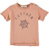 Dear Mini - Captain T-Shirt - Coral 2-3Y