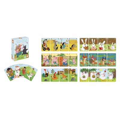 Janod Spel - Kwartet boerderij