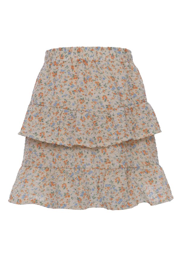 Looxs Little - fancy woven skirt mini flower 92
