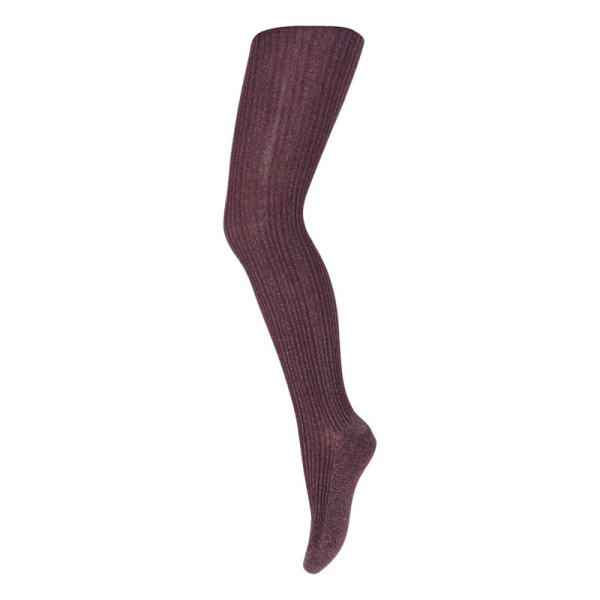 MP Denmark - Celosia glitter tights - Dark Purple 120