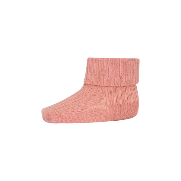 MP Denmark - Cotton rib baby socks - Rose Dawn 17-18