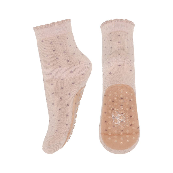 MP Denmark - Esta socks with anti-slip - Rose Dust 19-21