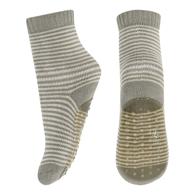 MP Denmark - Vilde socks with anti-slip - Silver Sage 19-21