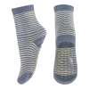 MP Denmark - Vilde socks with anti-slip - Stone Blue 19-21