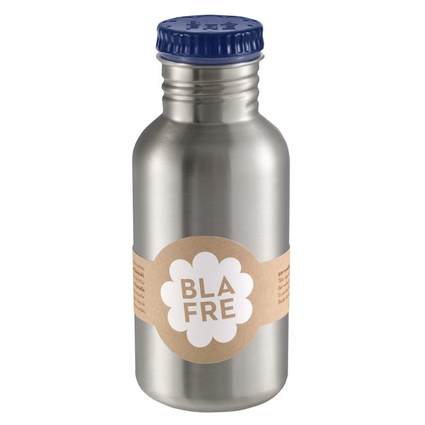 Blafre - Steel Bottle 500ml - Donkerblauw