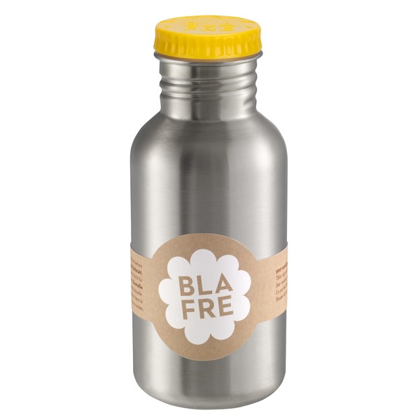 Blafre - Steel Bottle 500ml - Geel