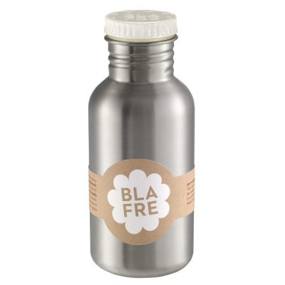 Blafre - Steel Bottle 500ml - Wit