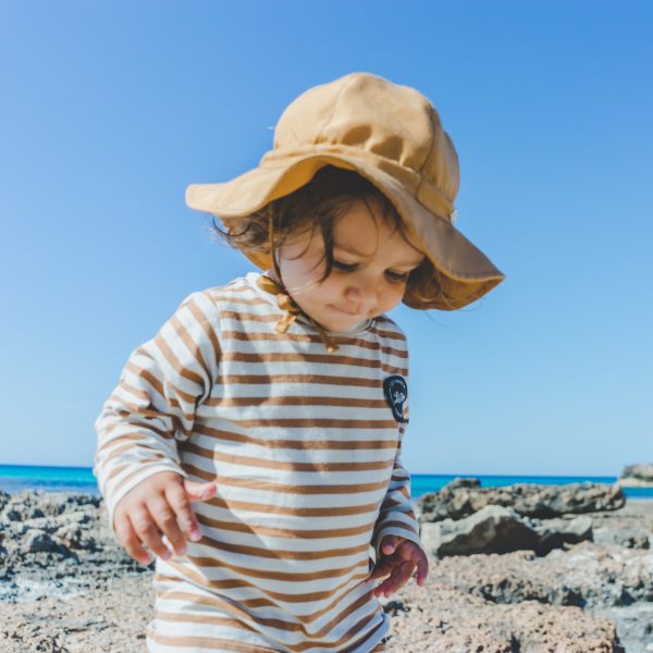 Lil' Boo - Baby Sun Hat (UV) - Caramel 1-2y