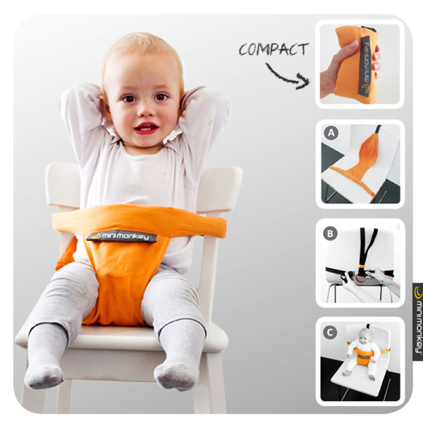 Mini Monkey - Mini Chair - Light Grey