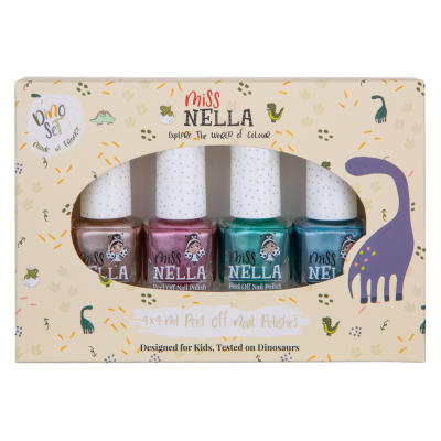 Miss Nella - Dino pack - 4 kleuren