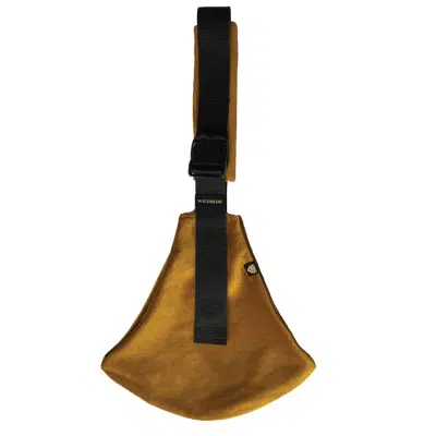 Wildride - Kinder Draagzak - Fluweel - Goud