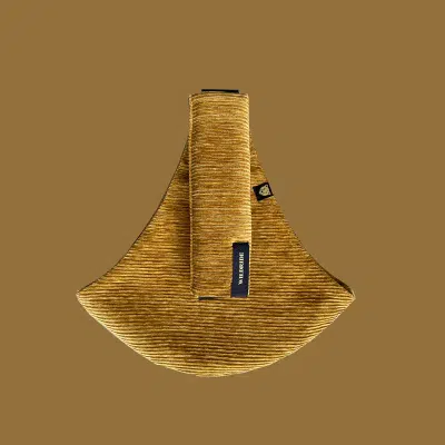 Wildride - Kinder Draagzak - Ribfluweel - Goud