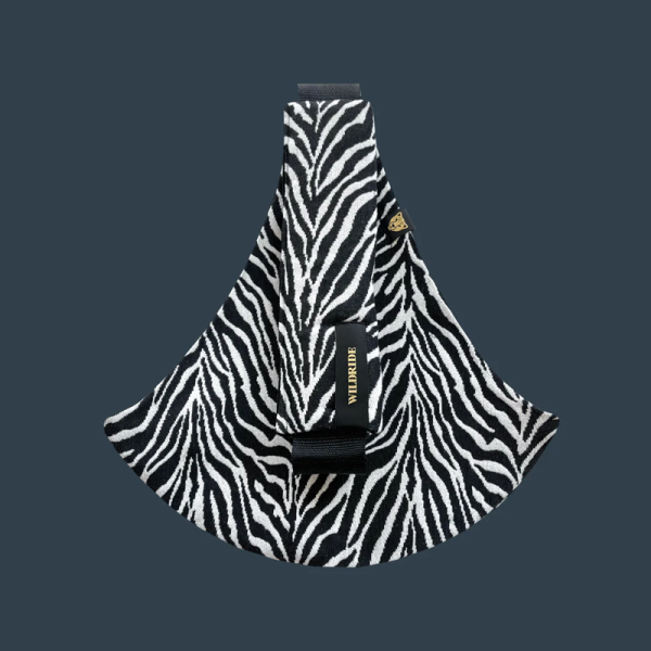 Wildride - Kinder Draagzak - Zebra Zwart