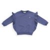 CarlijnQ - Basic - sweater with side ruffles 98-104