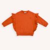 CarlijnQ - Basics - sweater with side ruffles 74-80