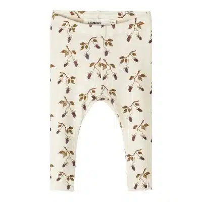 Lil' Atelier - Gaya - Slim Legging - Turtledove BERRY 56