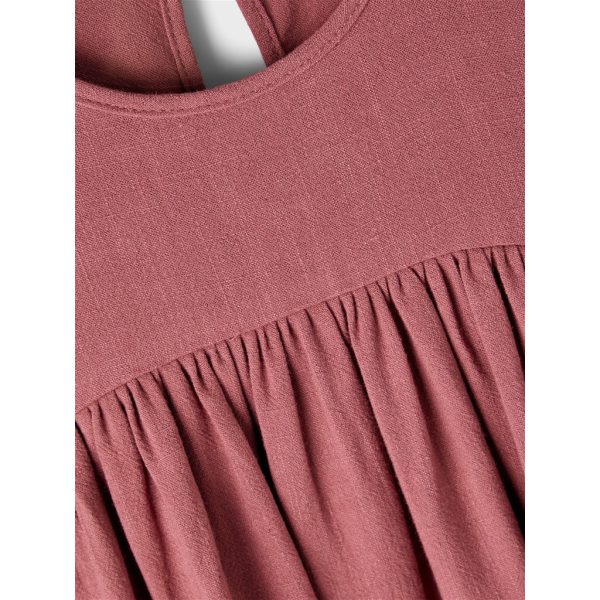 Lil' Atelier - Heather - Loose Dress - Dry Rose 92