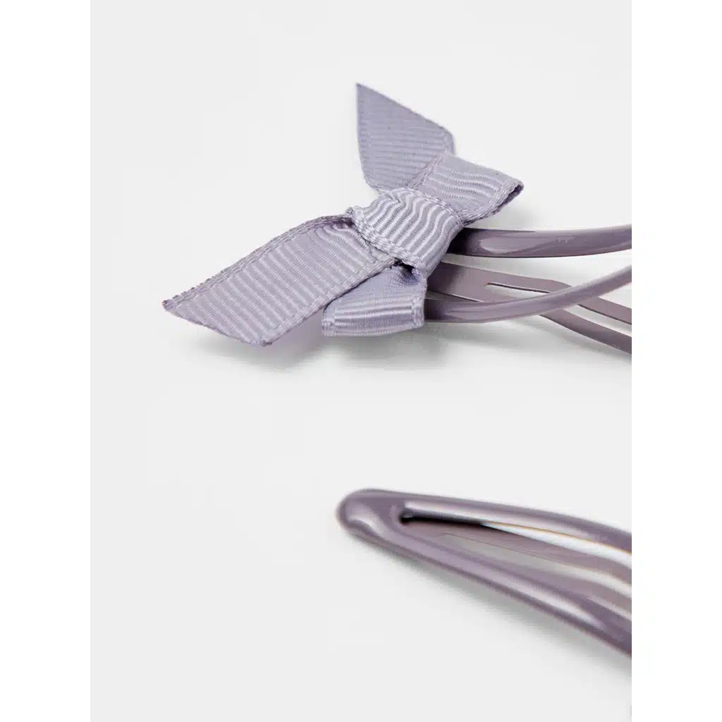 Lil' Atelier KIDS - Regitse - 2p Hair Clips - Quail ONE SIZE