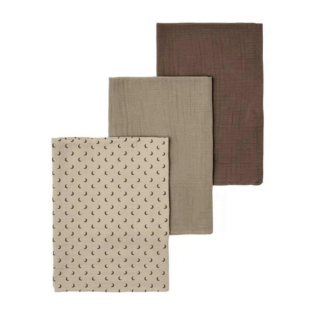 Lil' Atelier - Isley - 3pack nappies - Rain Drum ONE SIZE