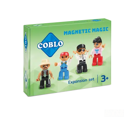 Coblo - Uitbreidingsset - Mini figuurtjes - 4