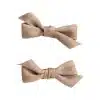 Lil' Atelier - Accessoires - Harla Hair Clips 2 stuks - Nougat ONE SIZE
