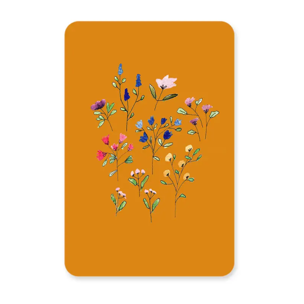 Silly Goose - kaart bloemenveld