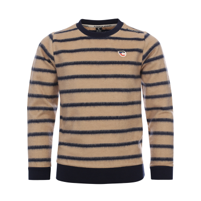 Common Heroes - stripe sweater - sand 122-128