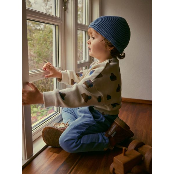 Lil' Atelier - Diam - Knit Hat - Federal Blue 48-49
